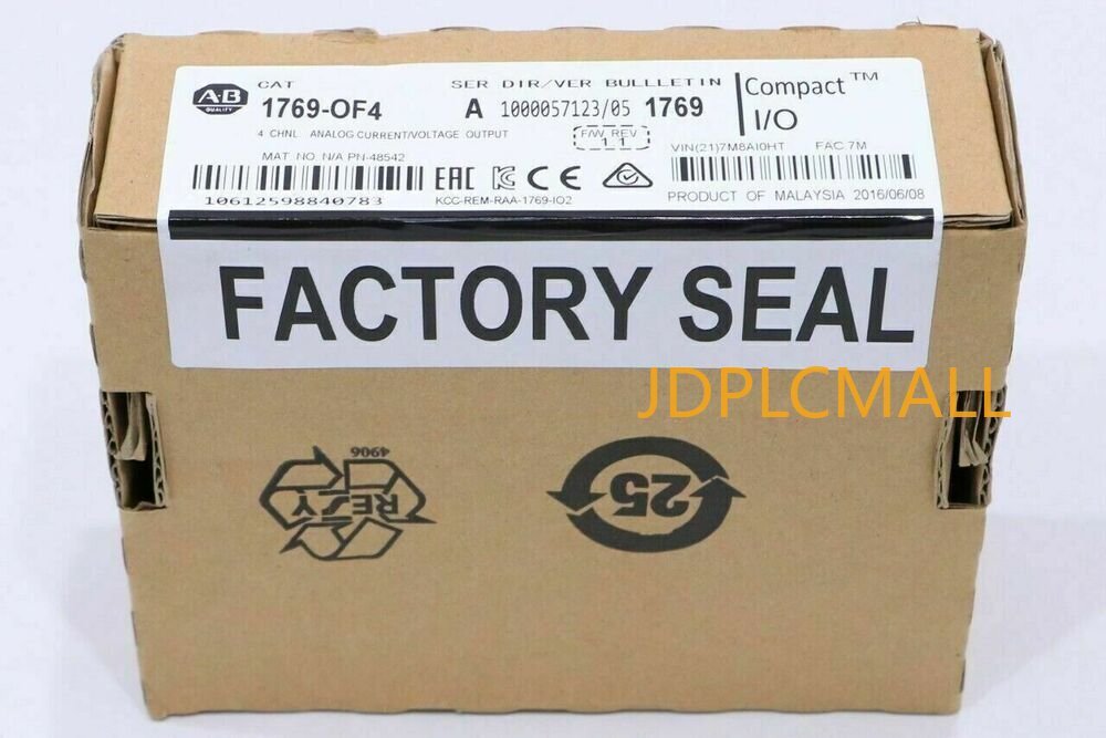 NEW Allen-Bradley 1769-OF4 Compact Log ix Analog Output Module 1769OF4