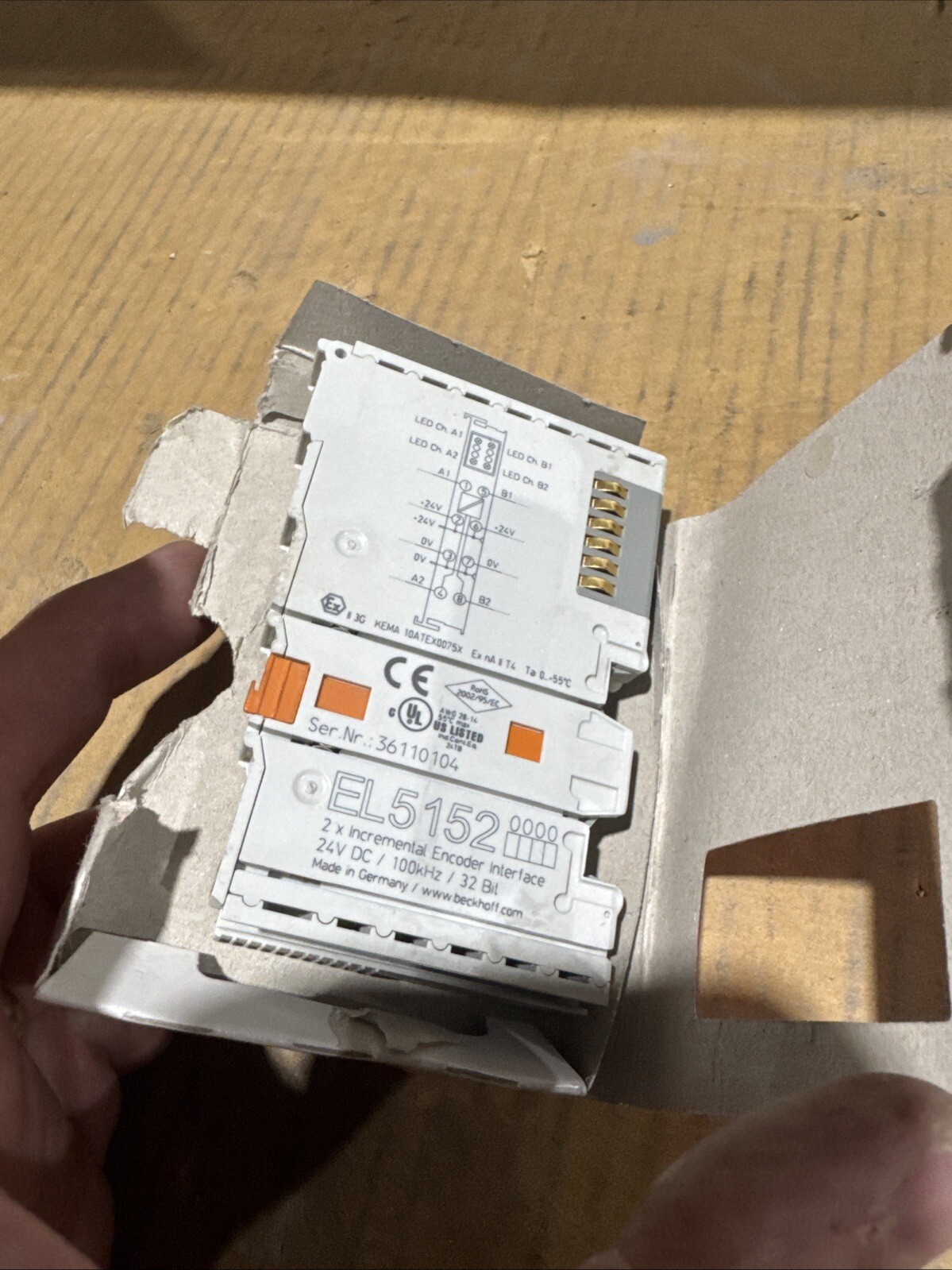 1PCS New Beckhoff EL5152 Programmable Logic Controller Module EL5152