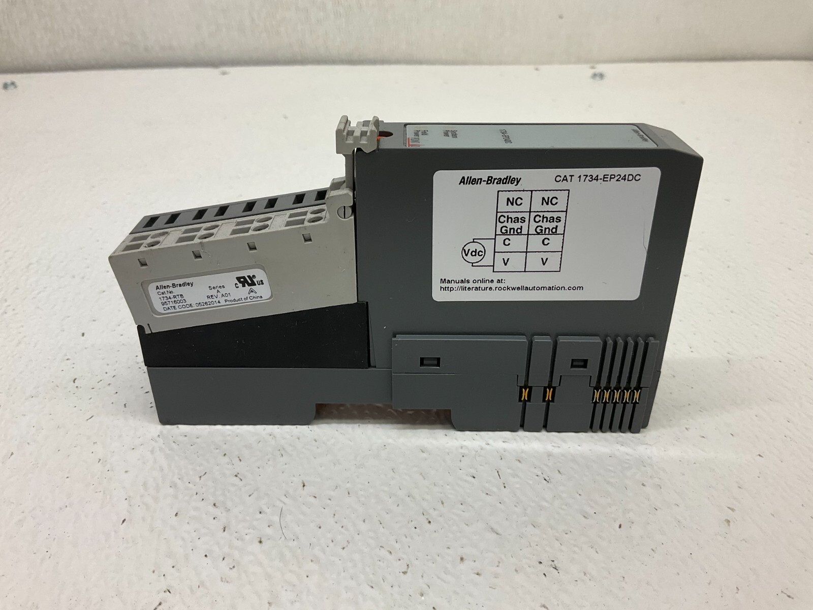 Allen Bradley 1734-EP24DC Point I/O Power Supply Ser B 24 VDC 1734 (VT)