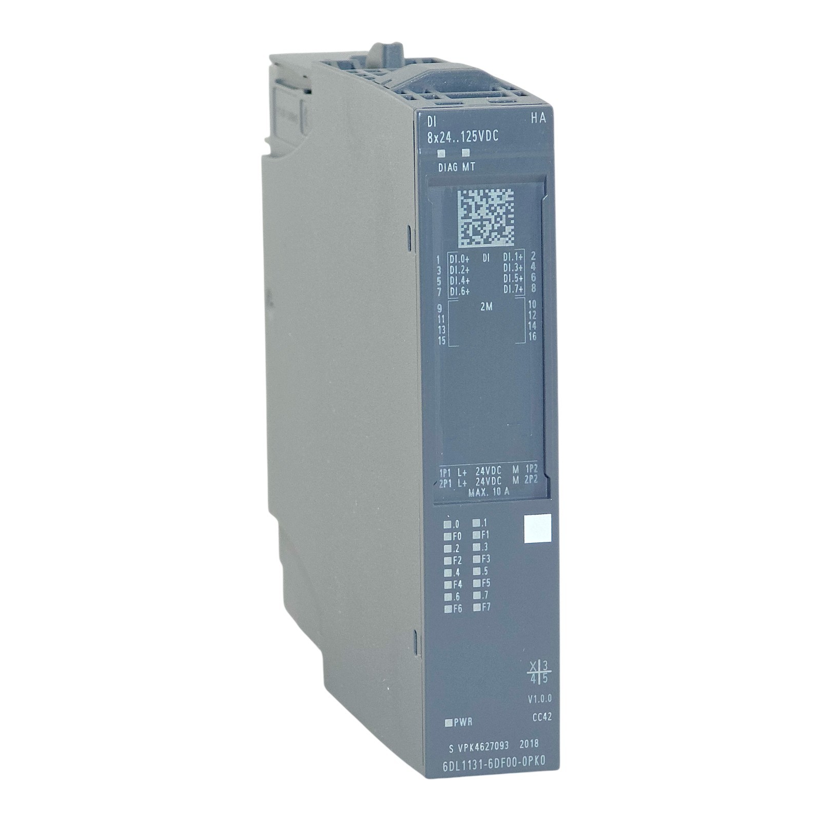 SIEMENS 6DL1131-6DF00-0PK0 SIMATIC ET 200SP HA DIGITAL INPUT MODULE