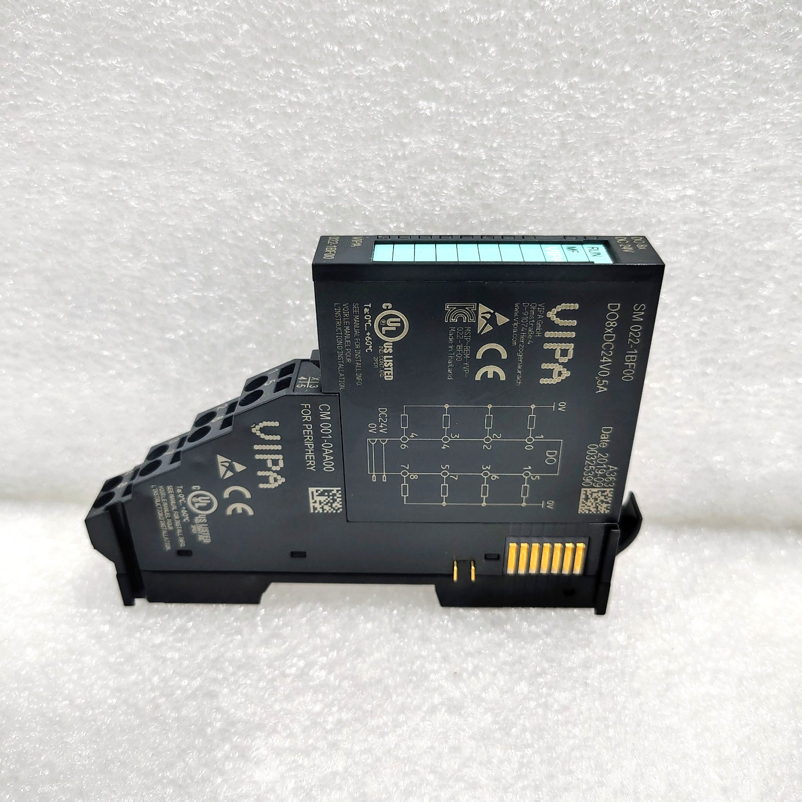 NEW VIPA Module Digital Output Type SM 022-1BF00/DO 8x DC 24V 0.5A