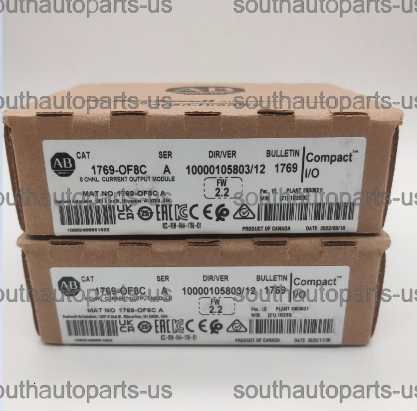 New Factory Sealed 1769-OF8C CompactLogix 8 Pt A/O Current Module AB