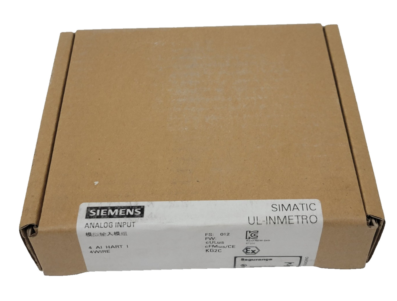 New Sealed Siemens 6ES7134-7TD50-0AB0 Analog Input Module 4 AI HART I 4 Wire