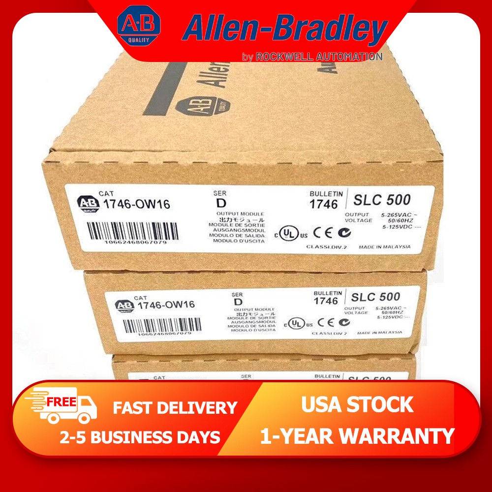 New NEW PLC 1746-OW16/D SLC 500 PLC Output Module AB US Stock Free Ship