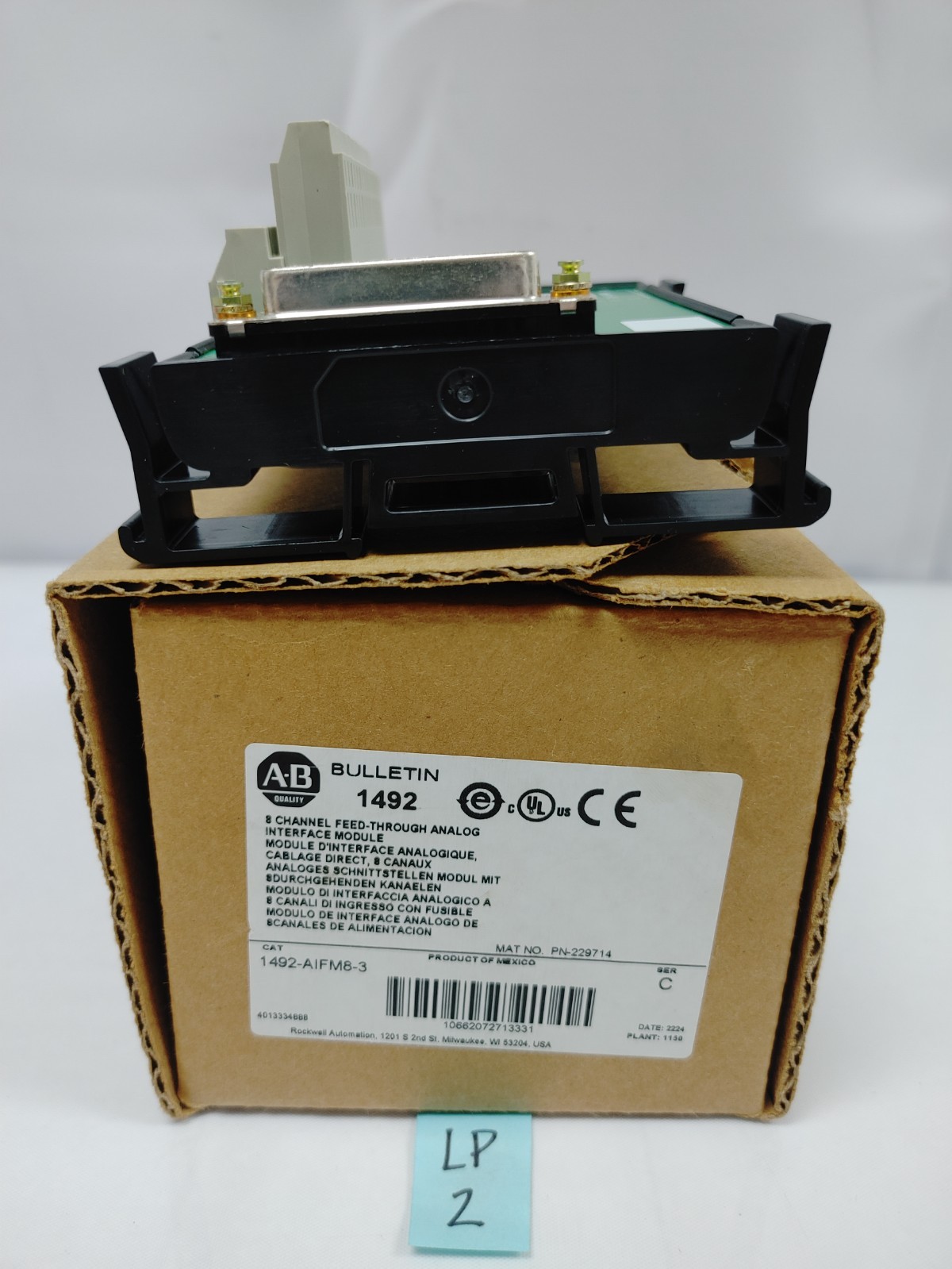 Allen-Bradley 1492-AIFM8-3 Interface Module