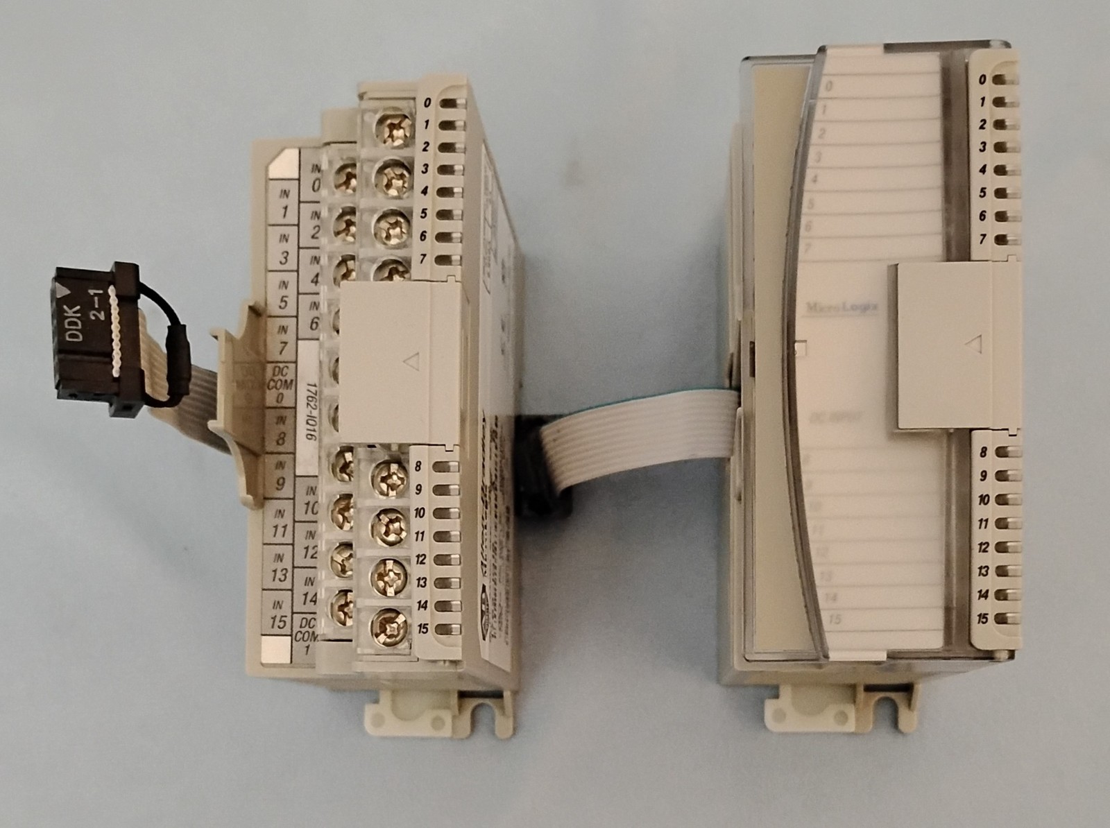 Rockwell Allen Bradley Micrologix PLC 1762-IQ16 16-Point Digital Input Module