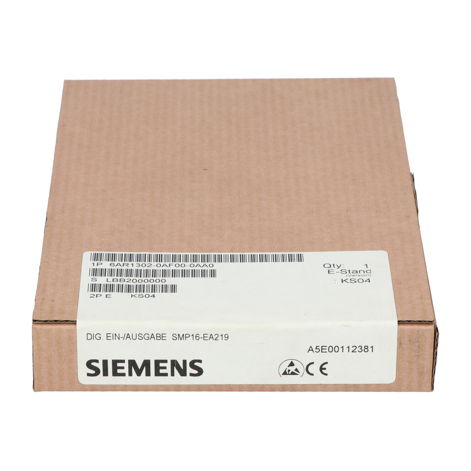 Siemens 6AR1302-0AF00-0AA0 SICOMP SMP16-EA219 Signal Module New NFP Sealed