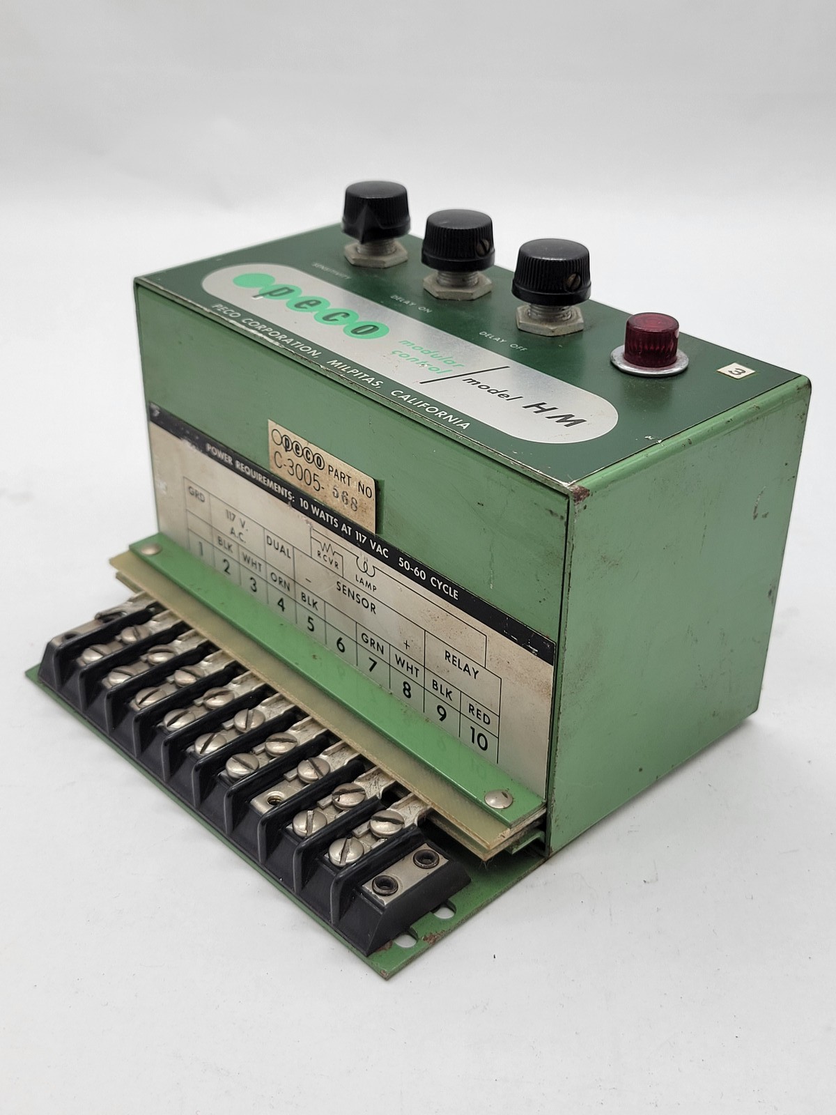 PECO Package Inspection C3005 HM Module On Off Delay PLC