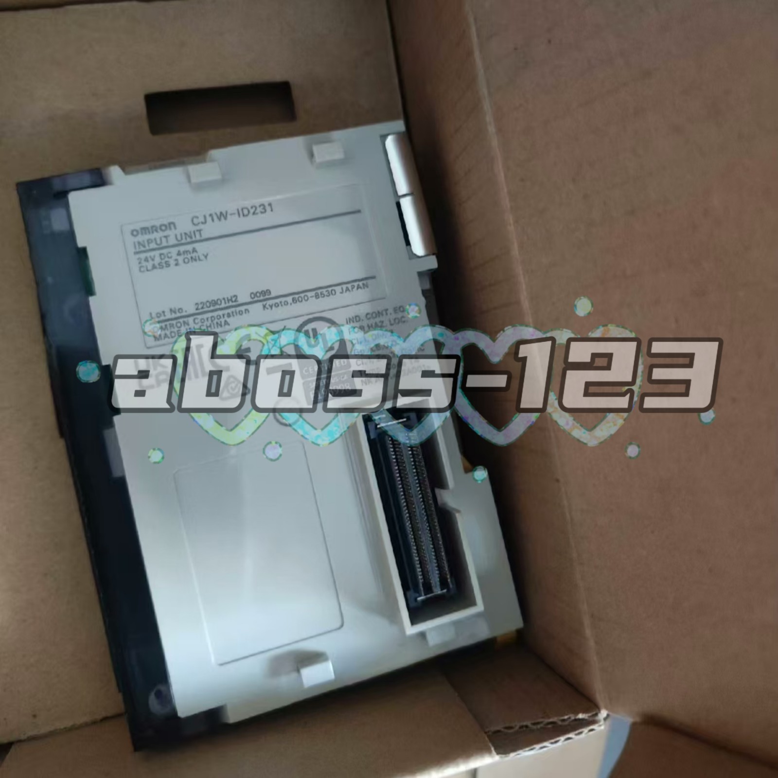 OMRON CJ1W-ID231 input Module CJ1WID231#1pcs New In Box