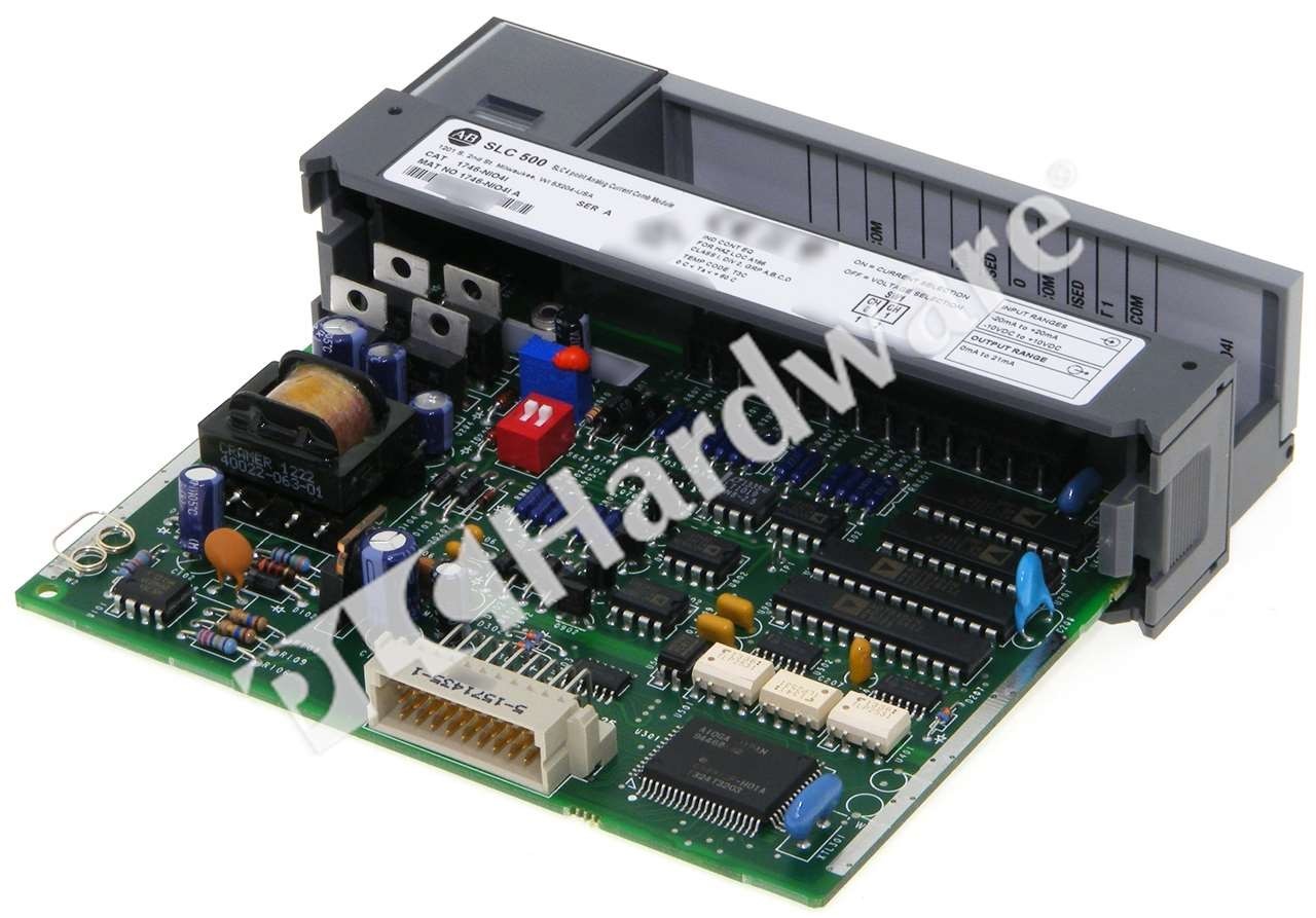 Surplus Open Allen Bradley 1746-NIO4I Series A SLC 500 2-In/2-Out Analog Module
