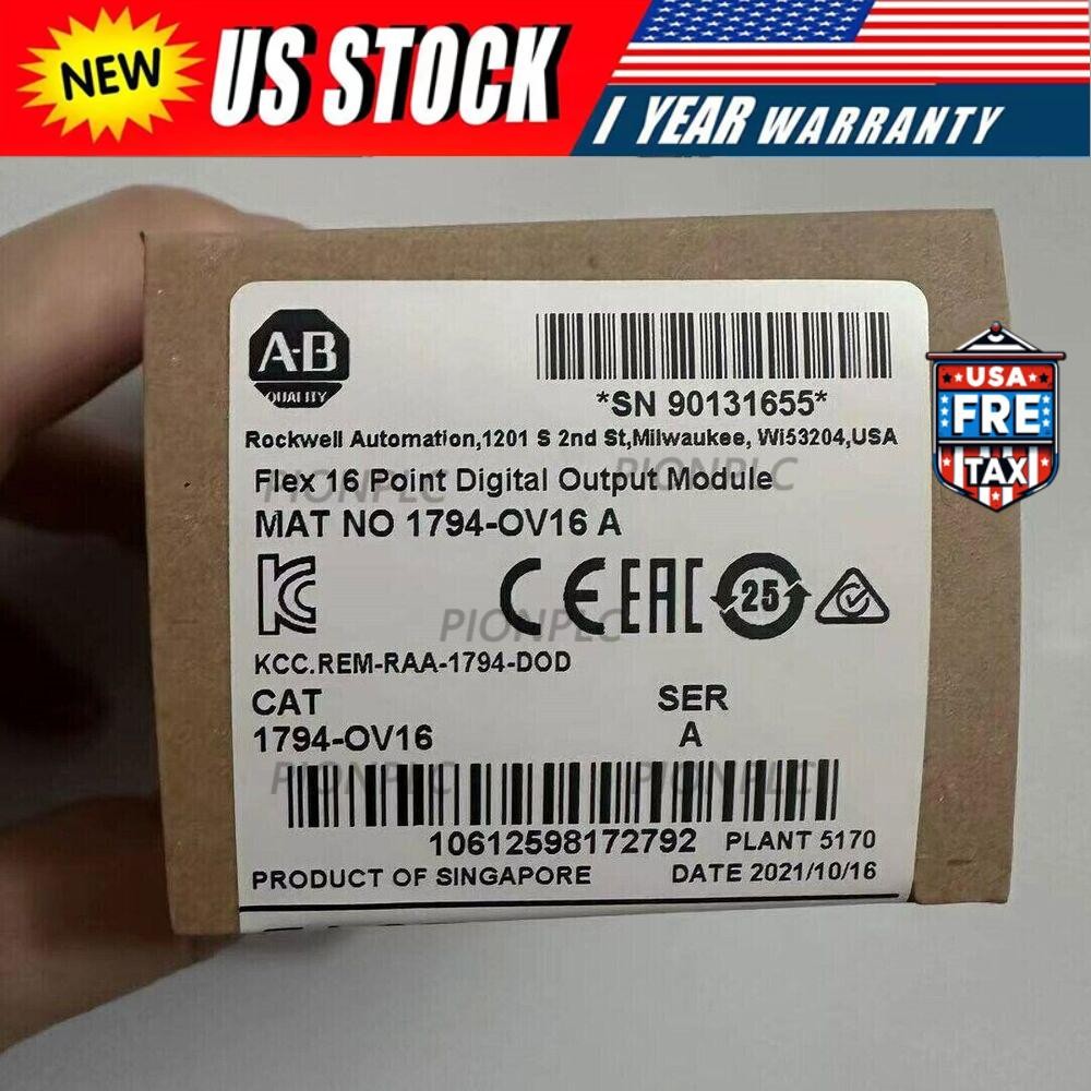 New Sealed 1794-OV16 Flex 16 Point Digital Output Module 1794OV16 US Free Tax