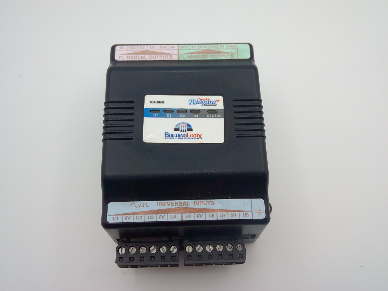 Niagara XJ-16 IO Input Output Module 5 Amp 24VAC 0-10VDC Digital & Analog Output
