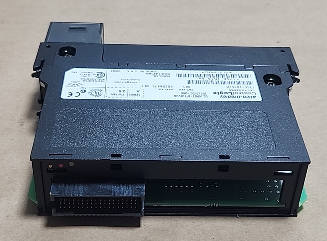 Allen-Bradley 1756-IB16 /A ControlLogix DC Input Module F/W REV 2.5 + Warranty!