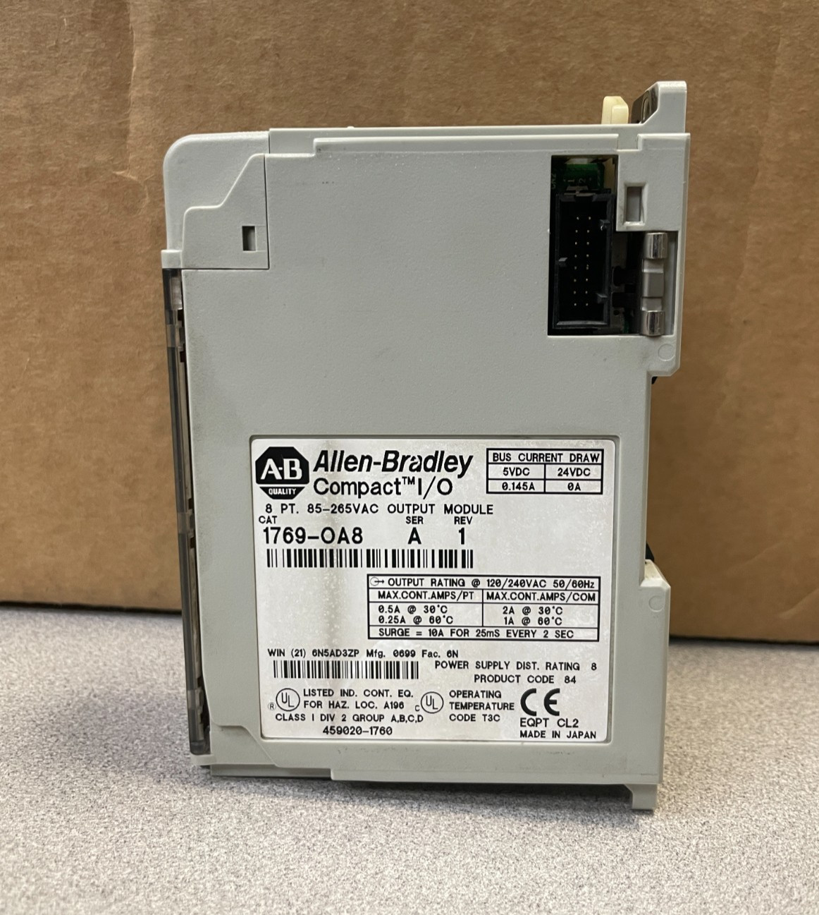Allen Bradley Output Module 1769-OA8