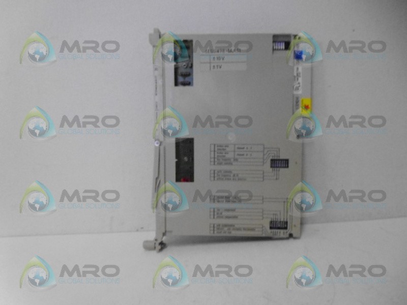 SIEMENS SIMATIC S5 6ES5460-4UA12 ANALOG INPUT MODULE NSMP