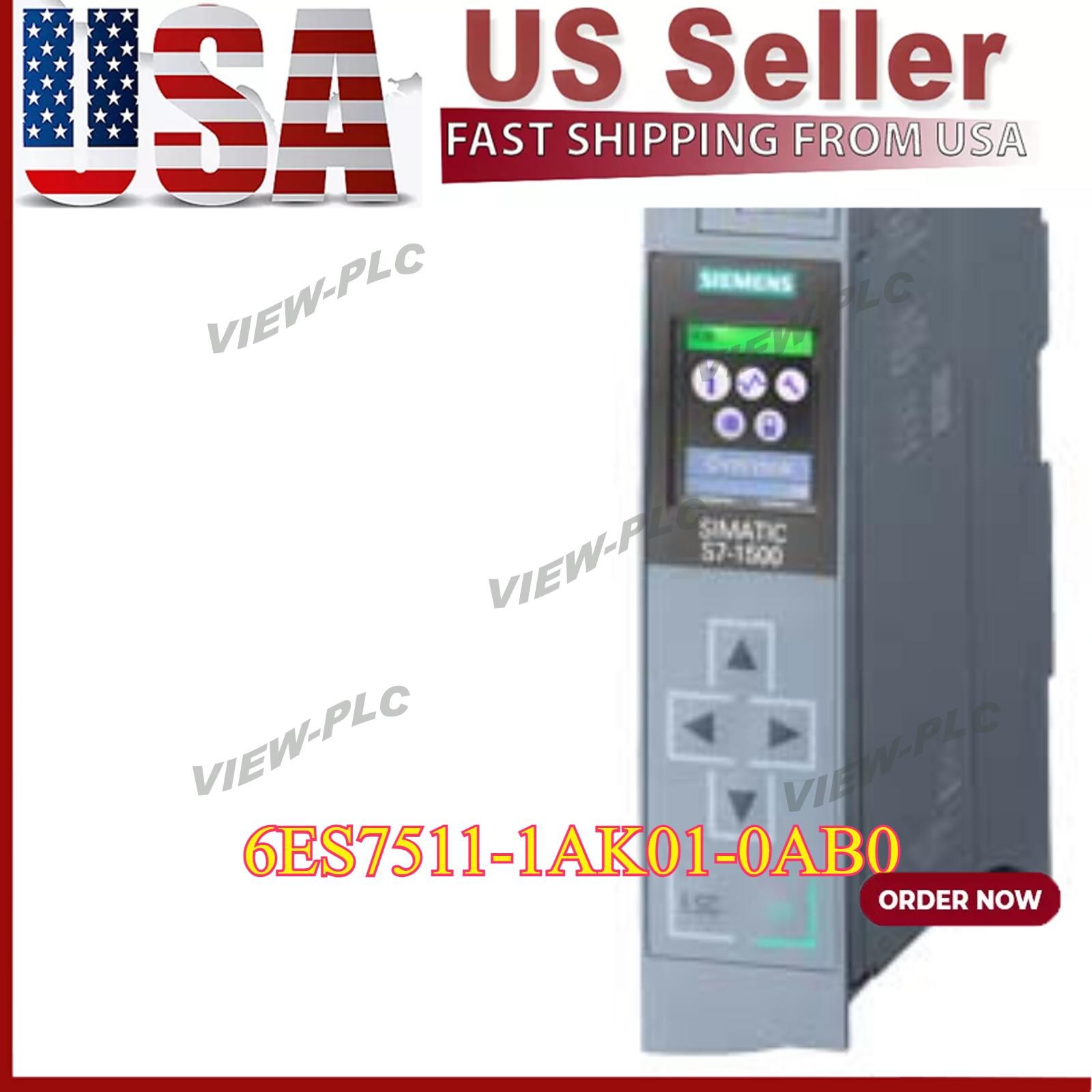 New Siemens S7-1500 CPU 1511-1 PN 6ES7 511-1AK01-0AB0 6ES7511-1AK01-0AB0
