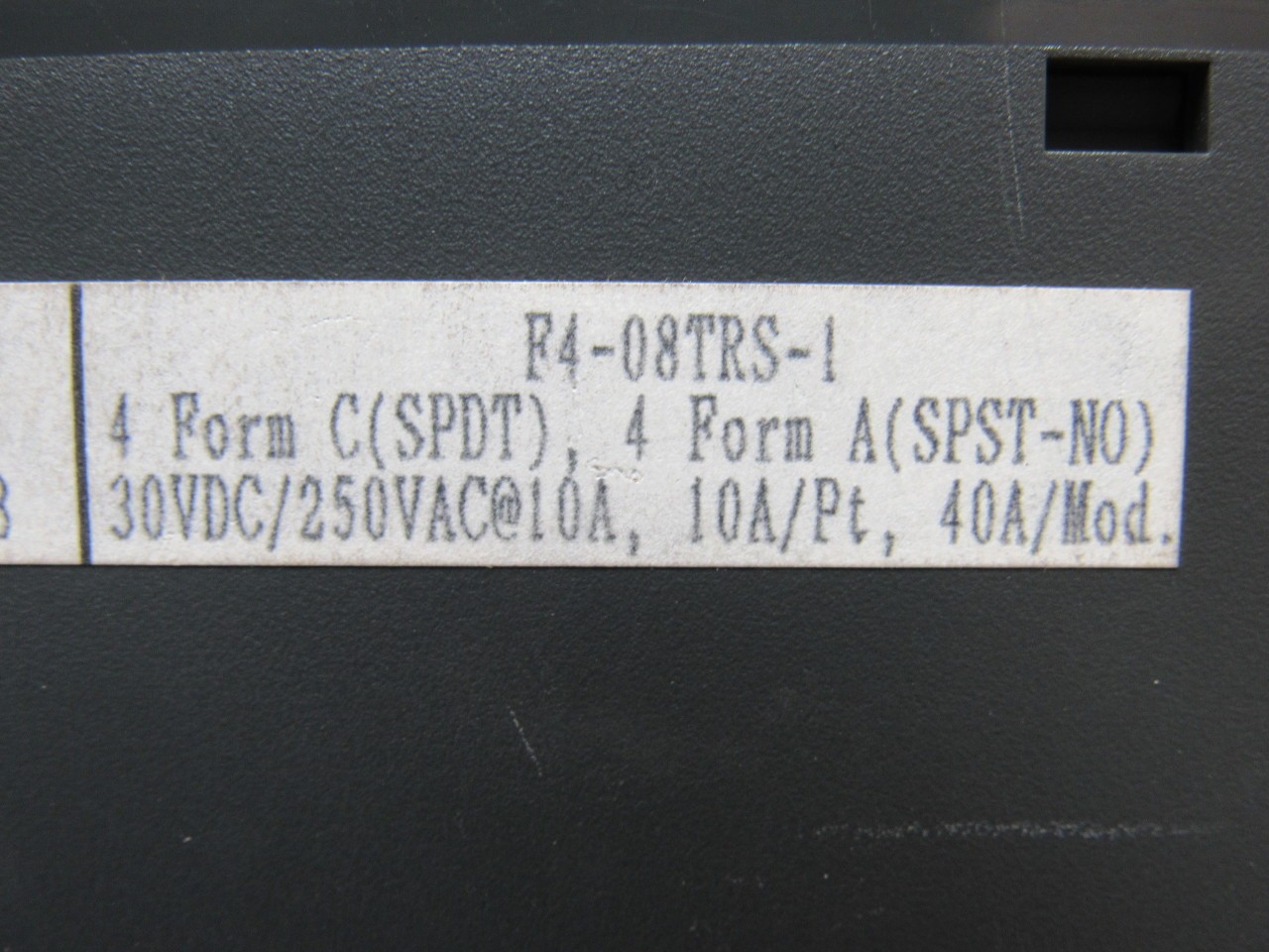 Automation Direct F4-08TRS-1 Facts Engineering Isolated Relay Output