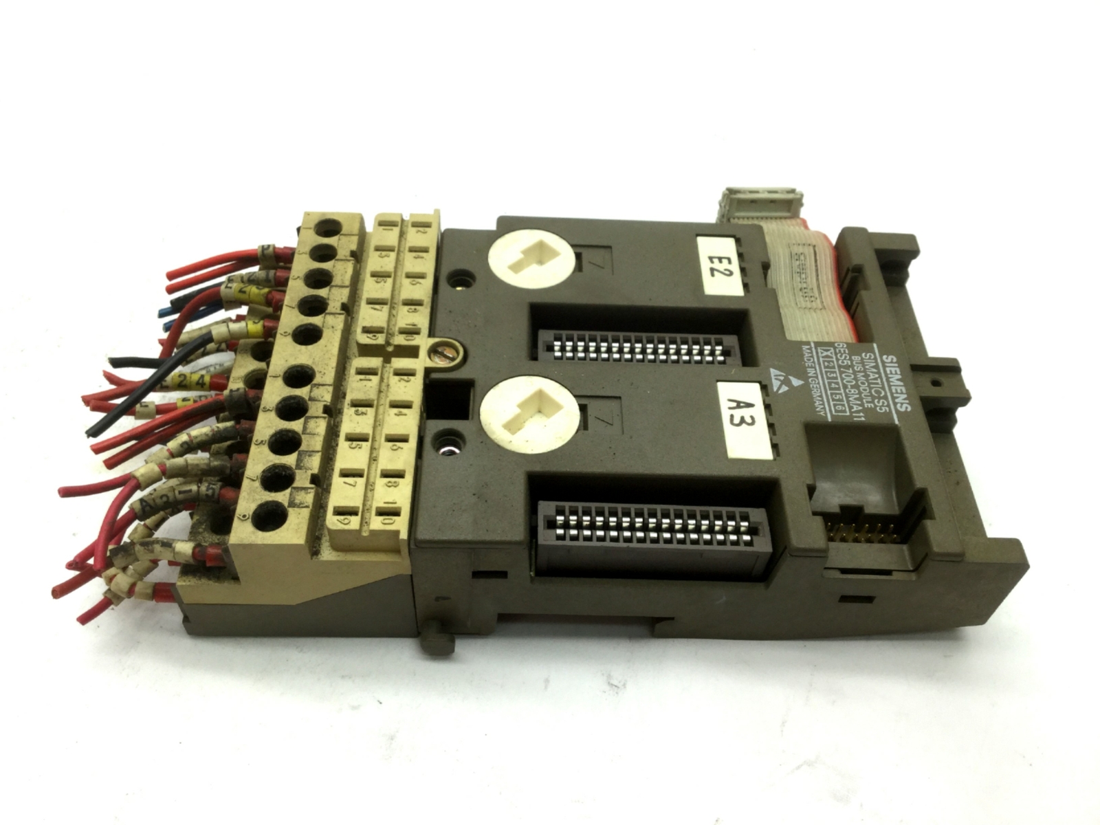 Lot of 4 Siemens 6ES5 700-8MA11 Simatic Bus Module Expansion Base Input Output
