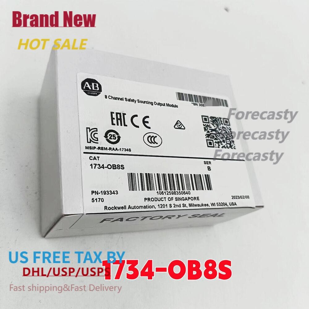 Allen-Bradley 1734-OB8S 8 Channel Safety Sourcing Output Module 1734OB8S New