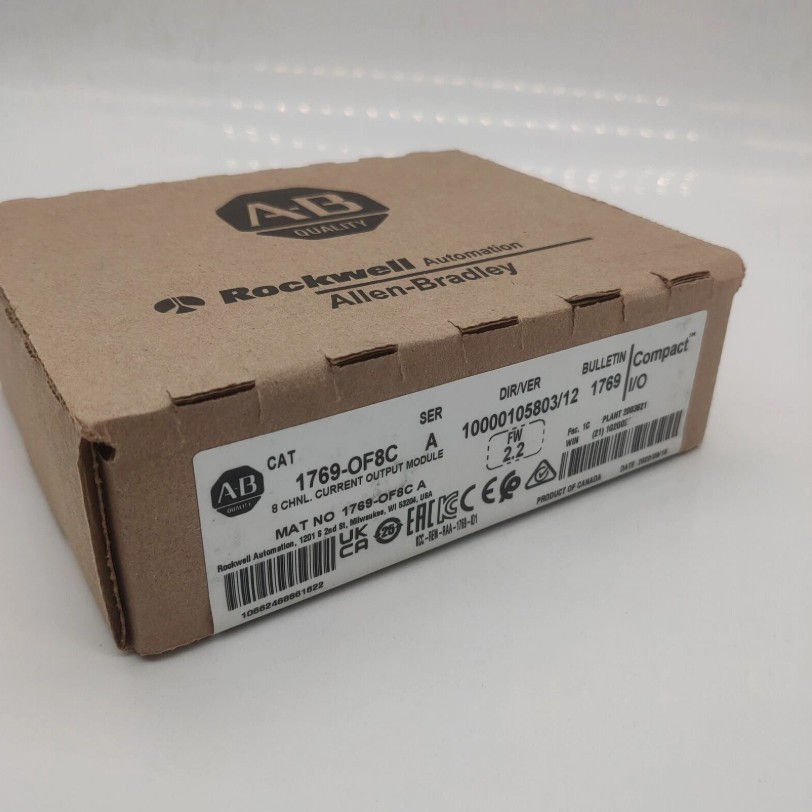 AB 1769-OF8C/A AB CompactLogix 8 Pt A/O Current Module New Sealed Free Shipping