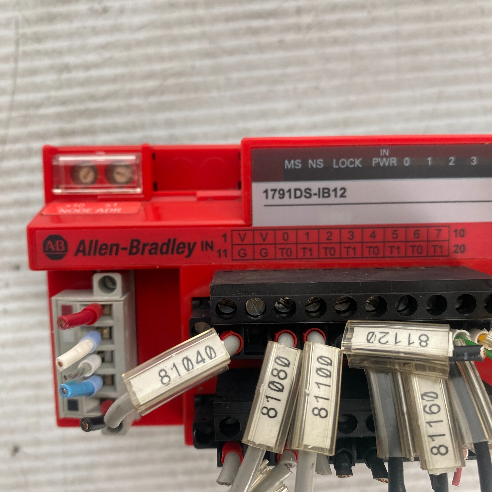 Allen & Bradley CompactBlock 1791DS-IB12 Series A Rev B01 Safety DeviceNet