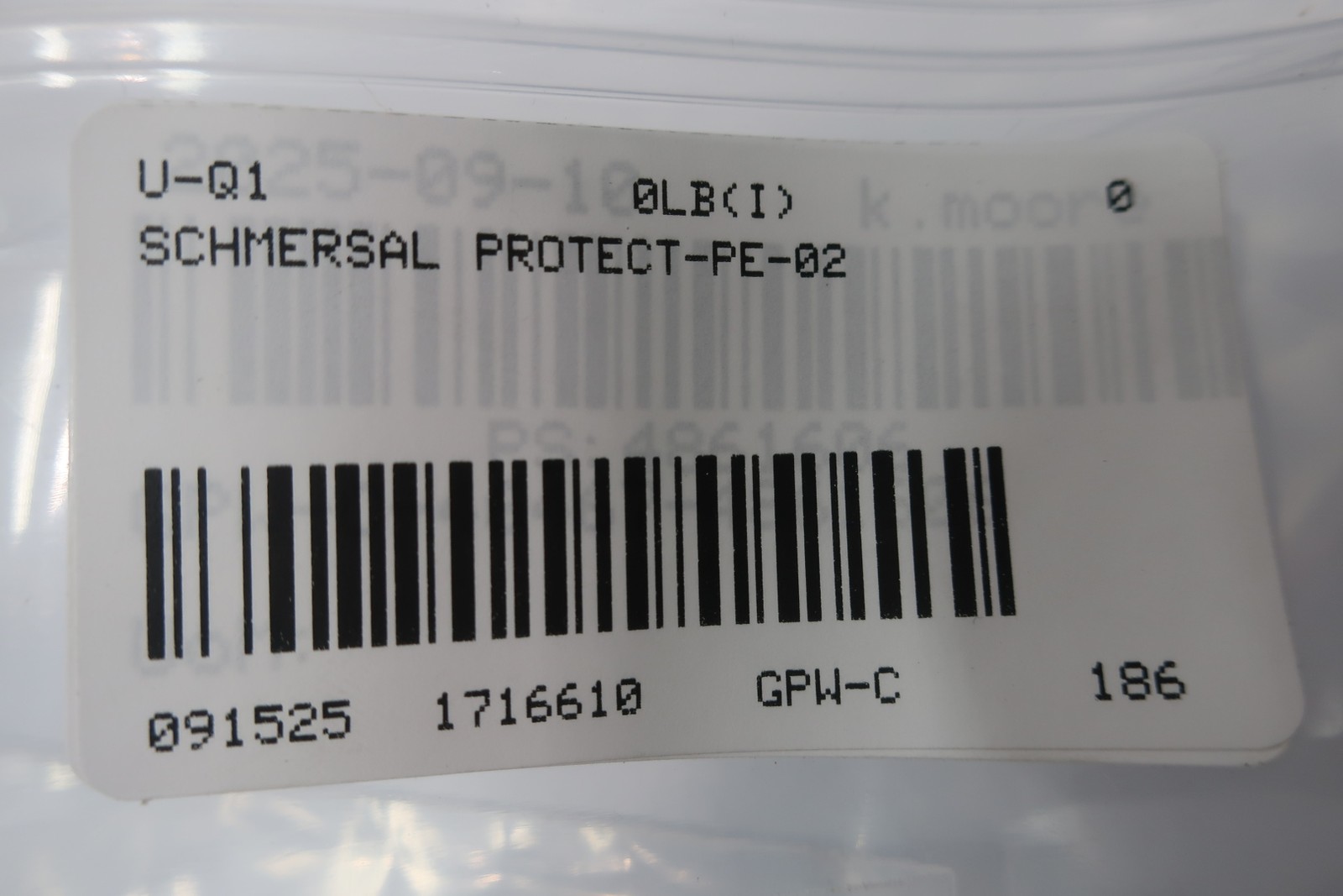 Schmersal PROTECT-PE-02 Safety Controller Input Expansion Module 24v-dc