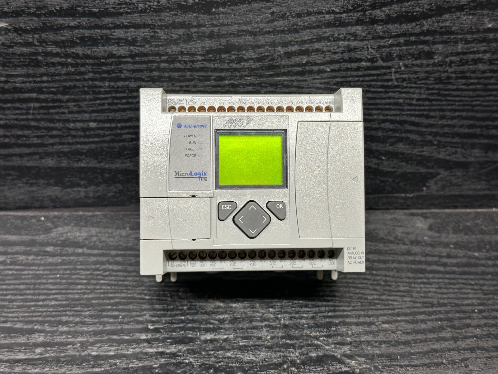 Allen Bradley 1763-L16BWA Ser A C FRN 3 MicroLogix 1100 Controller CPU Processor