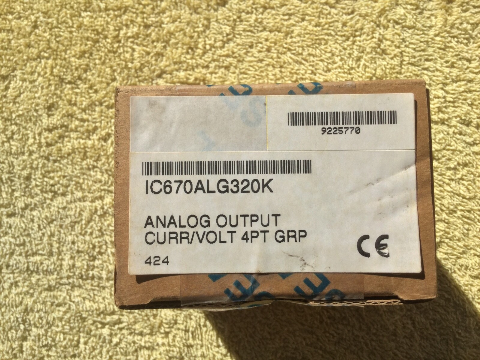 GE FANUC IC670ALG320K Current Source Analog Output – 4 Channel