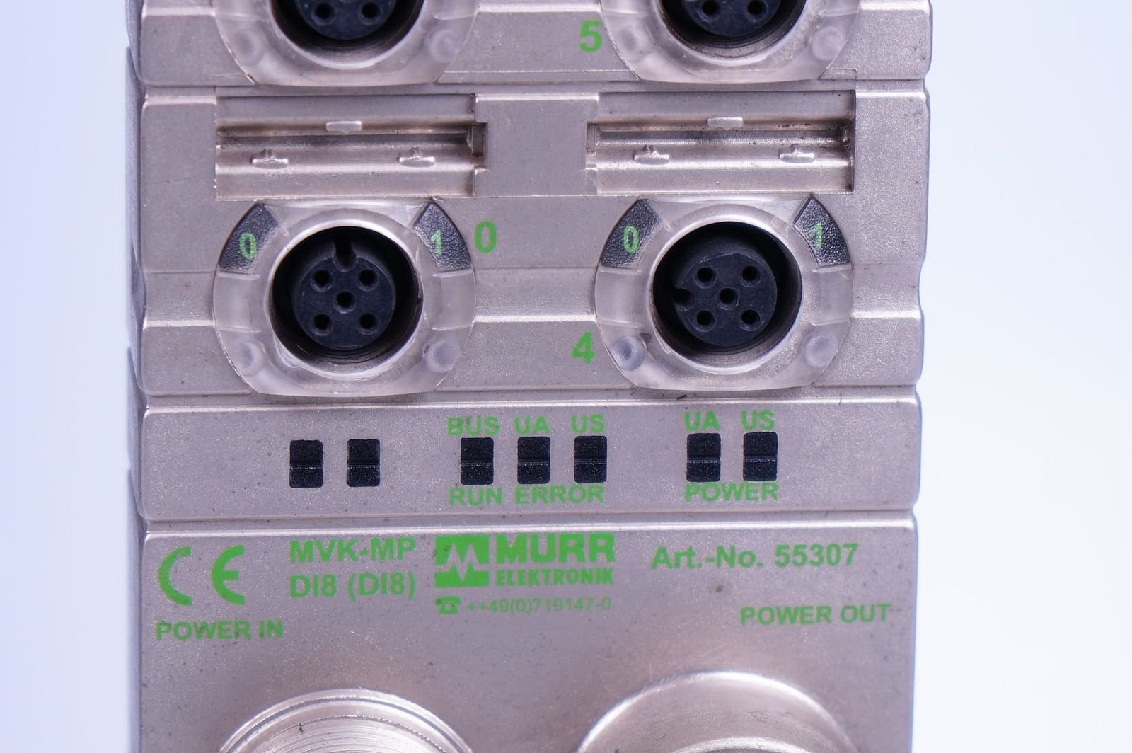 MURR ELEKTRONIK 55307 MVK and D/A Compact Module Mvk-Mp DI8 (DI8