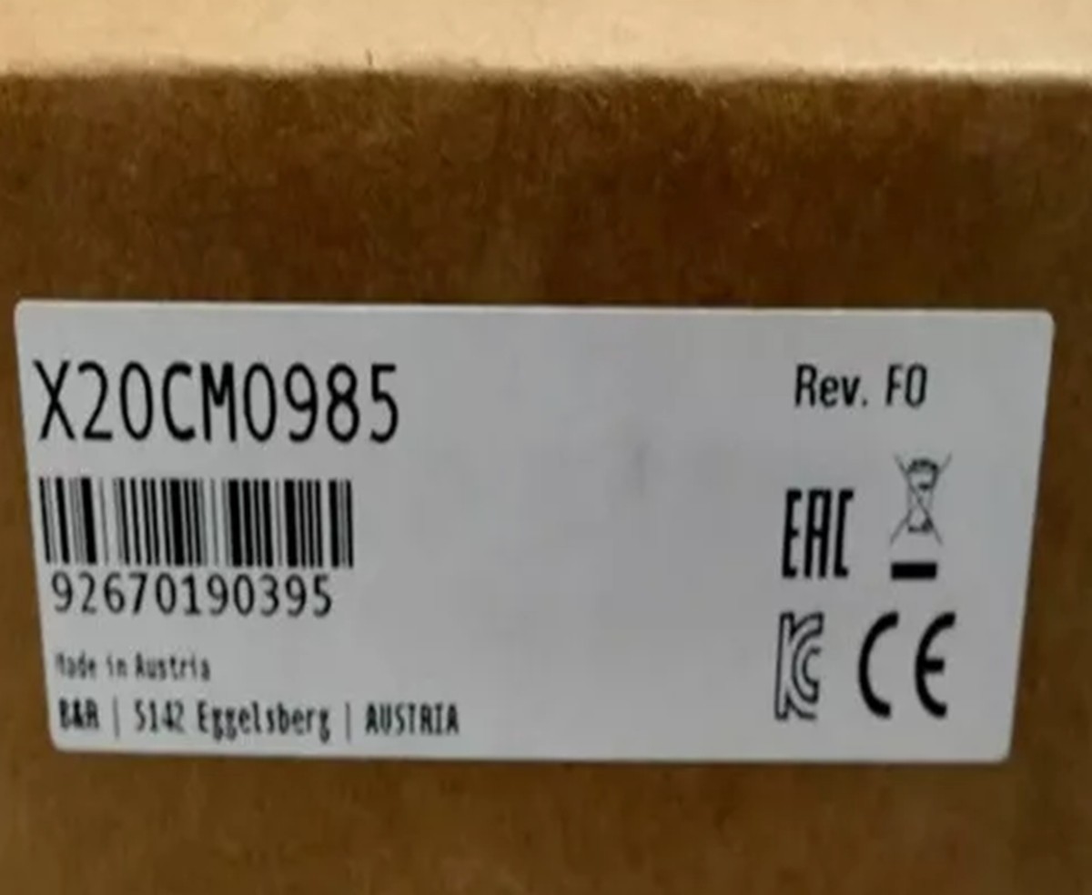 NEW B&R X20CM0985 PLC Module X20 CM 0985