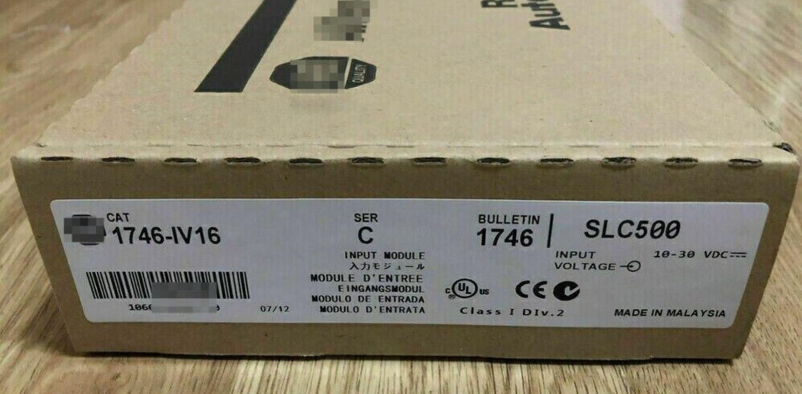 Original New AB 1746-IV16 SLC 500 DC 16 Point Input Module Free Shipping