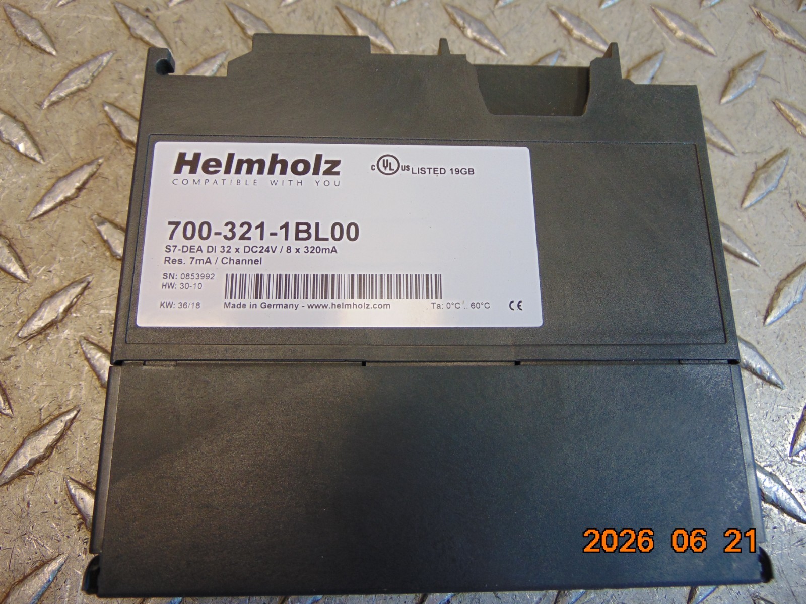 HELMHOLZ 700-321-1BL00 Digital Input DI 32 x DC 24V