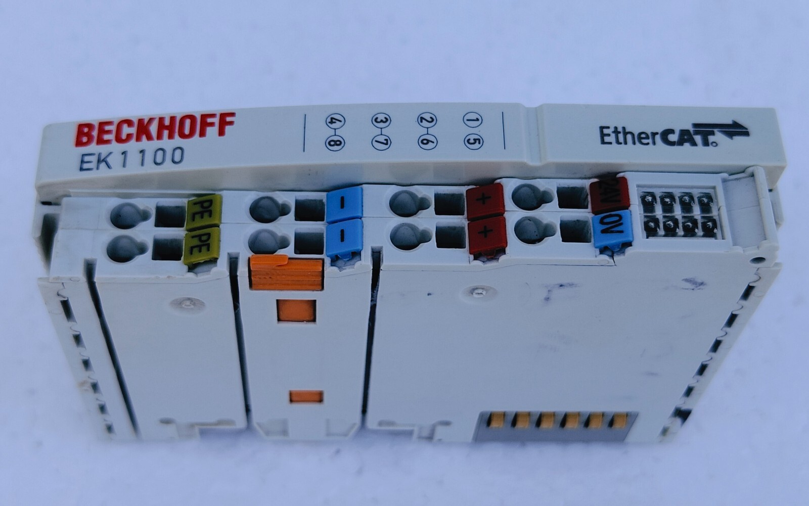 BECKHOFF EK1100 EtherCAT Coupler 2-Channel Ethernet Interface Terminal Module #2