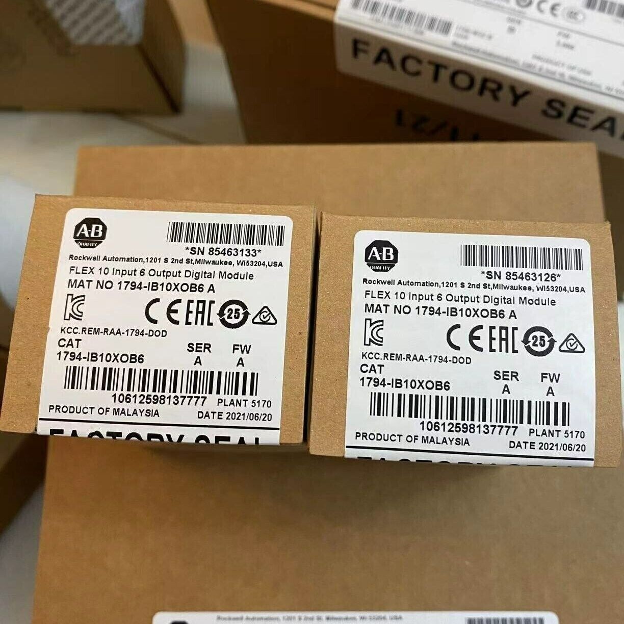 New Sealed AB 1794-IB10XOB6 Flex 10 Input 6 Output Digital Module US Free Tax