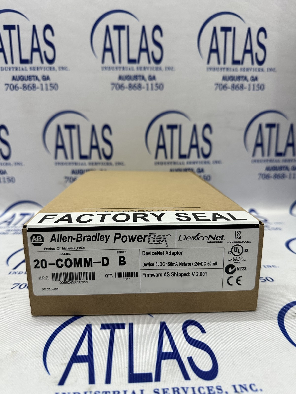 Allen Bradley 20-COMM-D Series B Communication Adapter 20COMMD (R2)