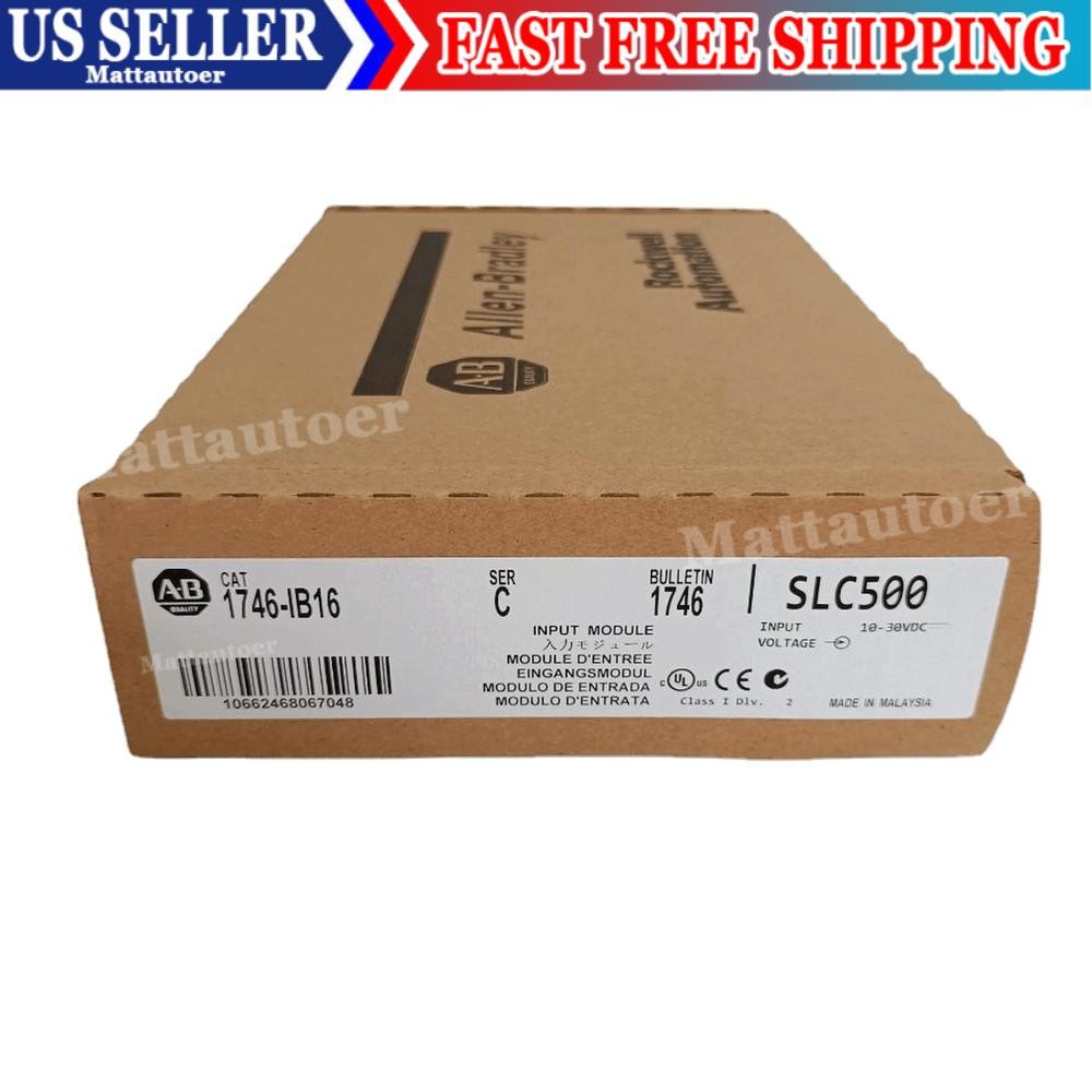 New Sealed AB 1746-IB16 SER C SLC 500 Digital Input Module PLC 1746IB16 US STOCK
