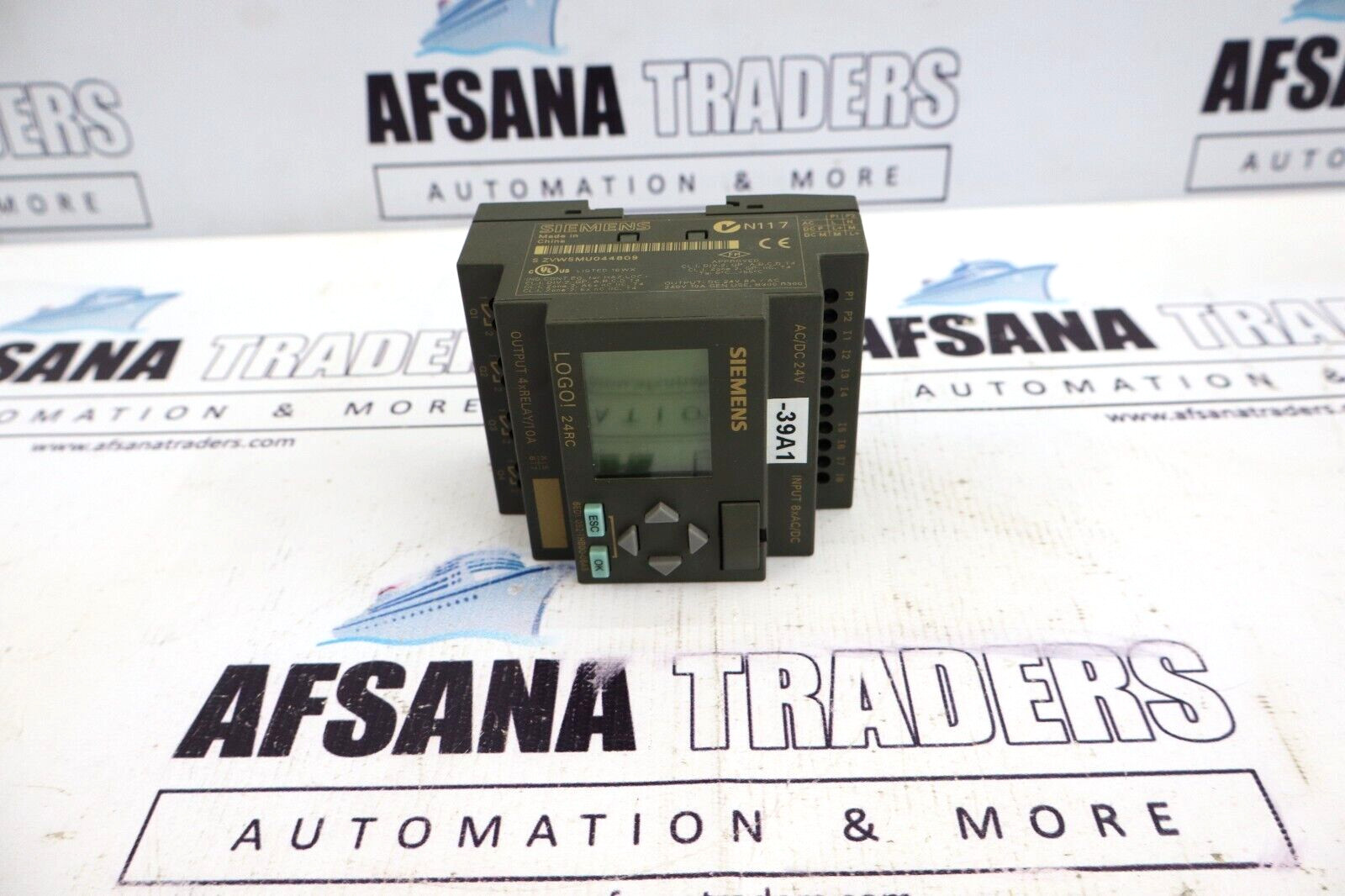 Siemens Logo! 24RC 6ED1 052-1HB00-0BA5 Input 8 Output 4 Module 10A