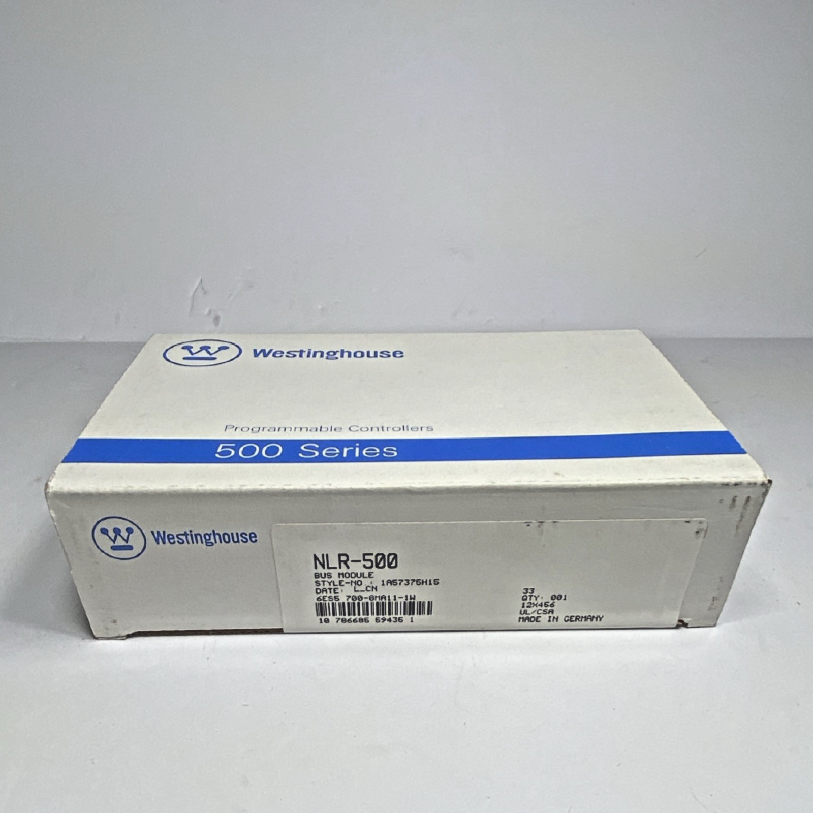 Westinghouse NLR-500 Bus Module 1A57375H15 500 Series PLC – New Old Stock