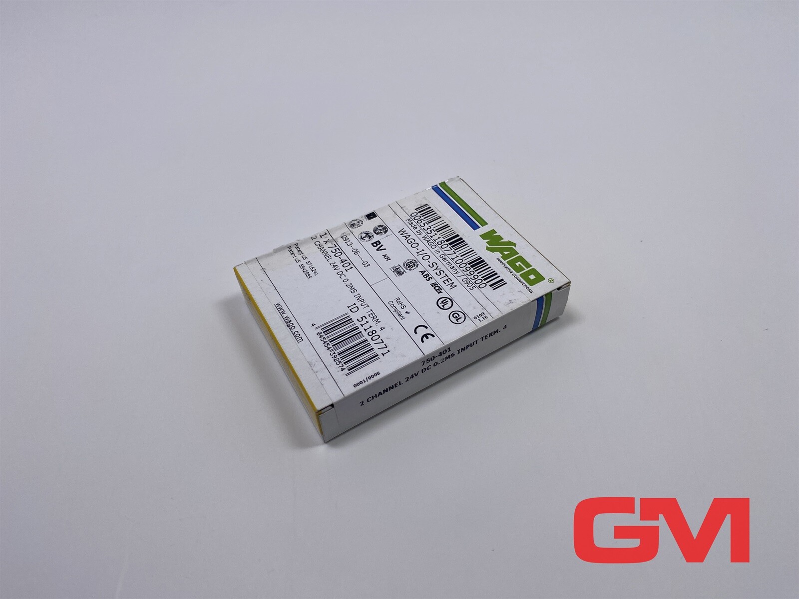 Wago Digital Input Module 750-401 DC 24V 0.2 Ms 2-Channel
