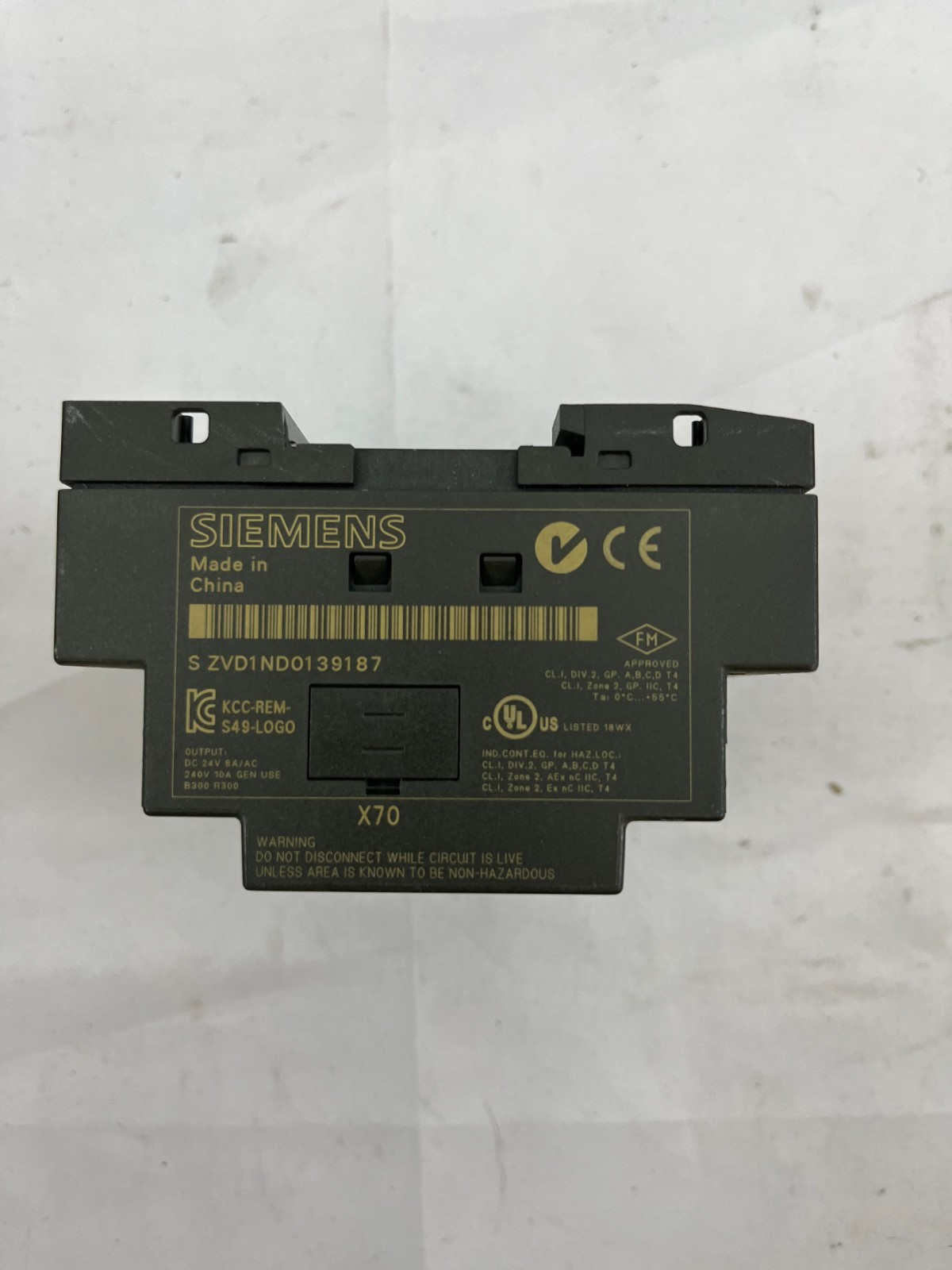 Siemens LOGO! 12/24RCo Logic Module 6ED1 052-2MD00-0BA6 | 8DI/4Relay DO | 12–24V
