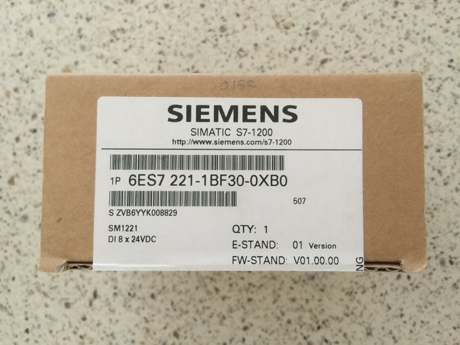Siemens Simatic SM1221 Digital Input Module 6ES7 221-1BF30-0XB0 , DI 8 x 24VDC