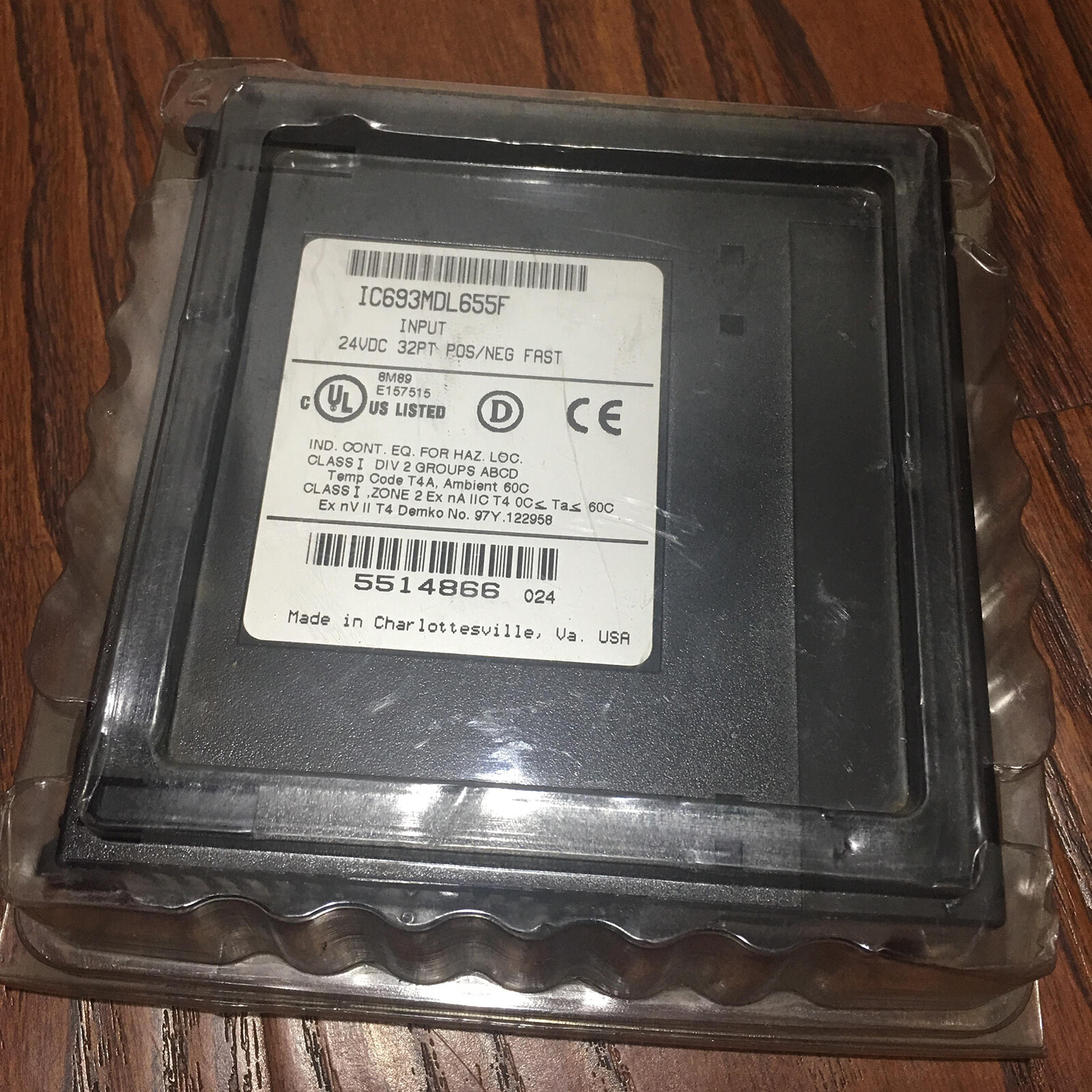 For GE Fanuc IC693MDL655F New module