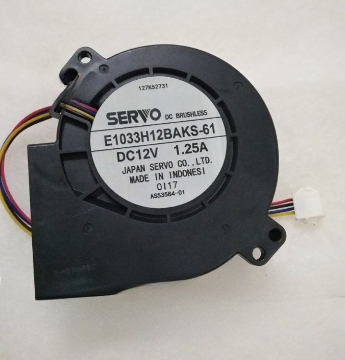 1PC NEW FOR Fuser cooling fan 9cm Rear fan with Plug E1033H12BAKS-61