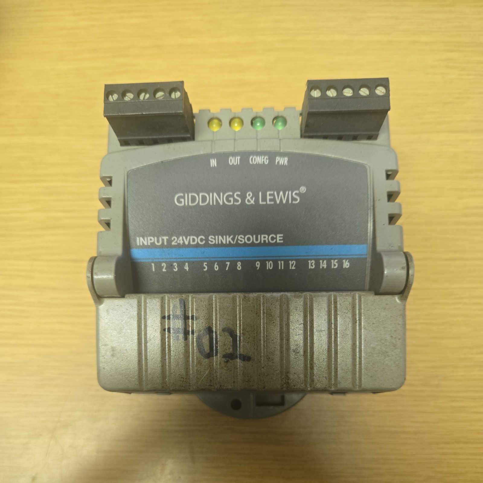 GIDDINGS & LEWIS M.1300.7372 R1 Input Module 24VDC SINK/SOURCE #33