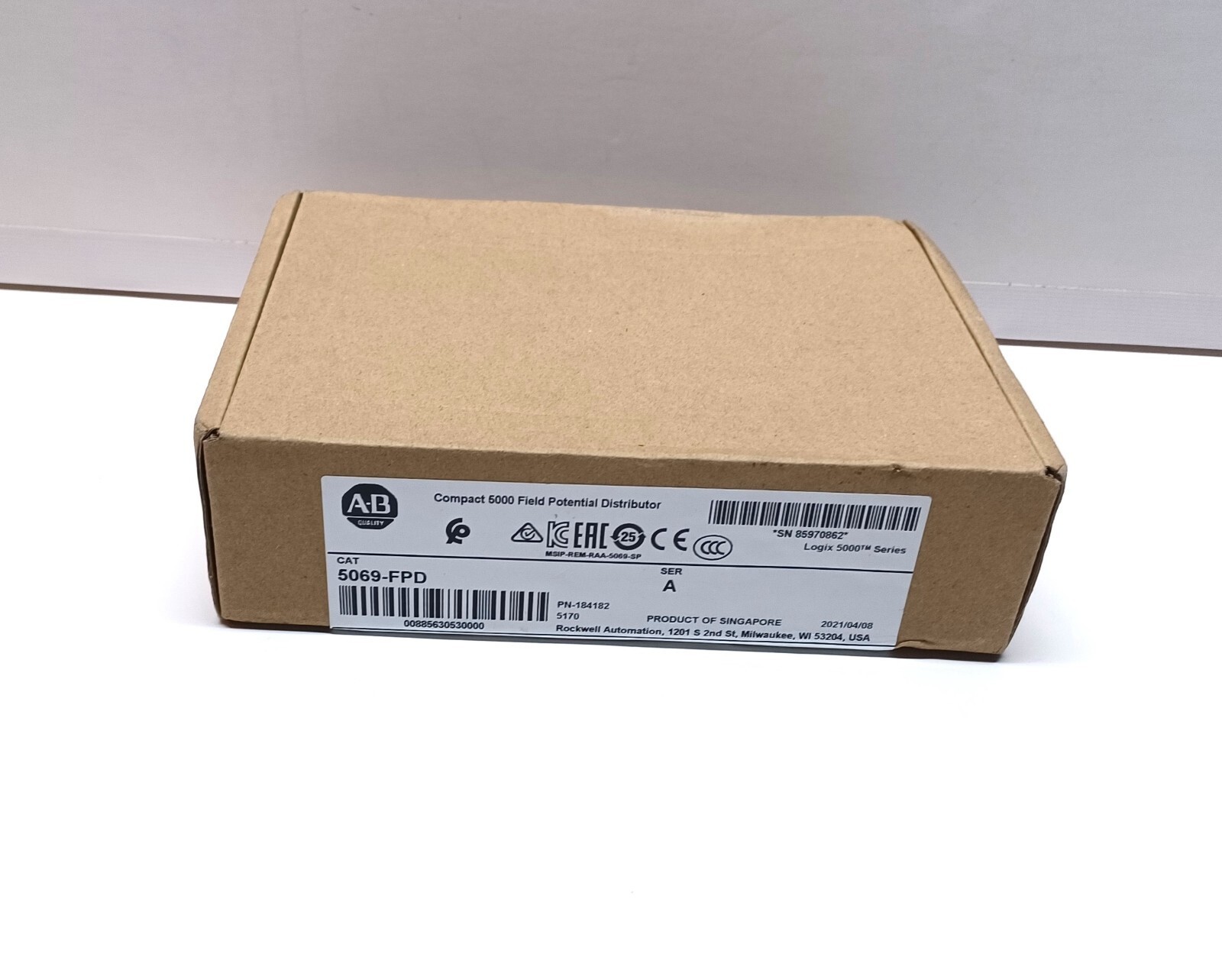 New Allen Bradley 5069-FPD /A Compact 5000 Field Potential Distributor Module