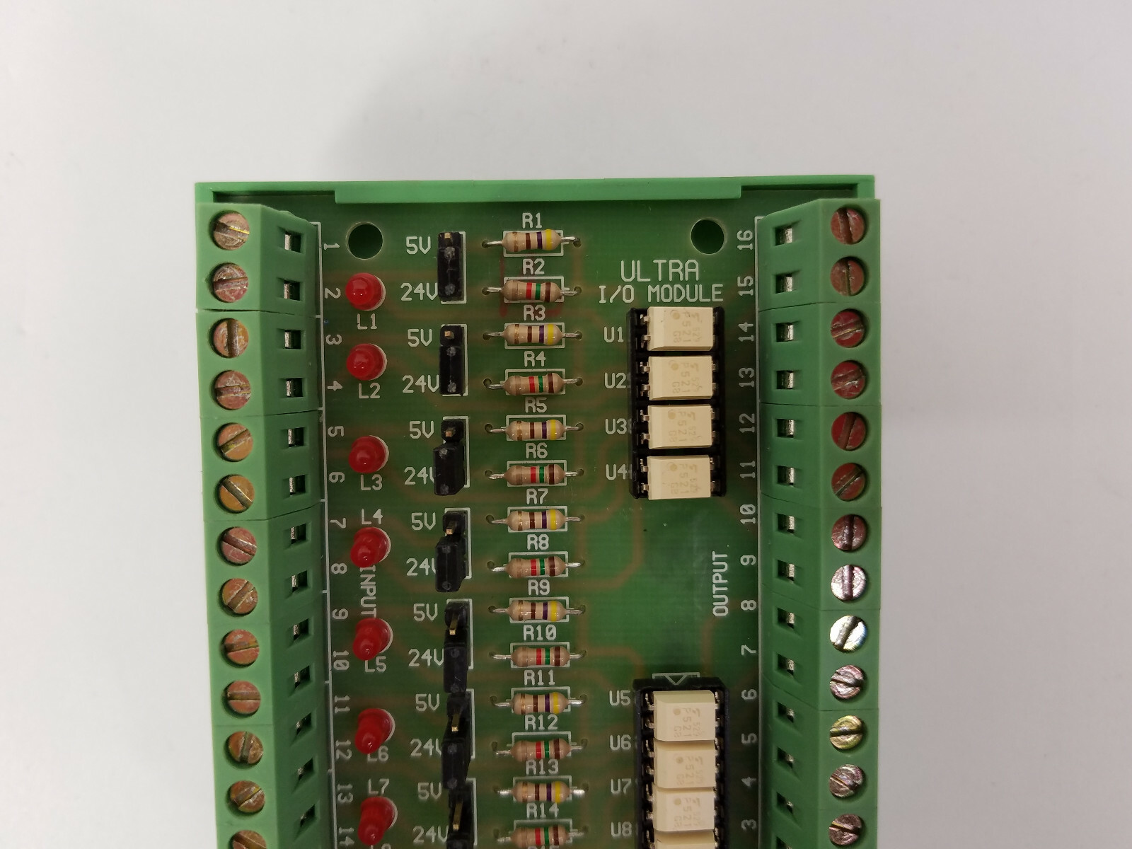 ADLINK Technology 16 Digital Channel I/O Module w/ NPN Optocoupler Outputs