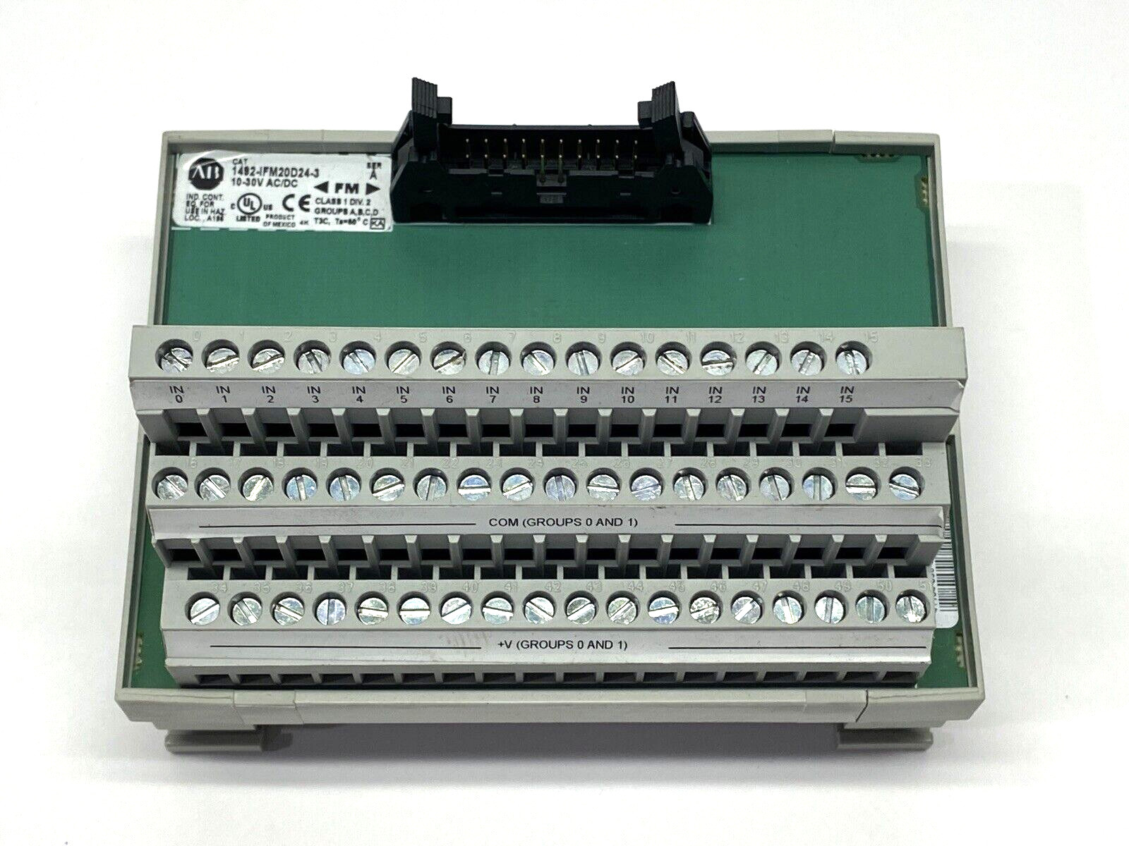 Allen Bradley 1492-IFM20D24-3 PLC Interface Module Ser. A