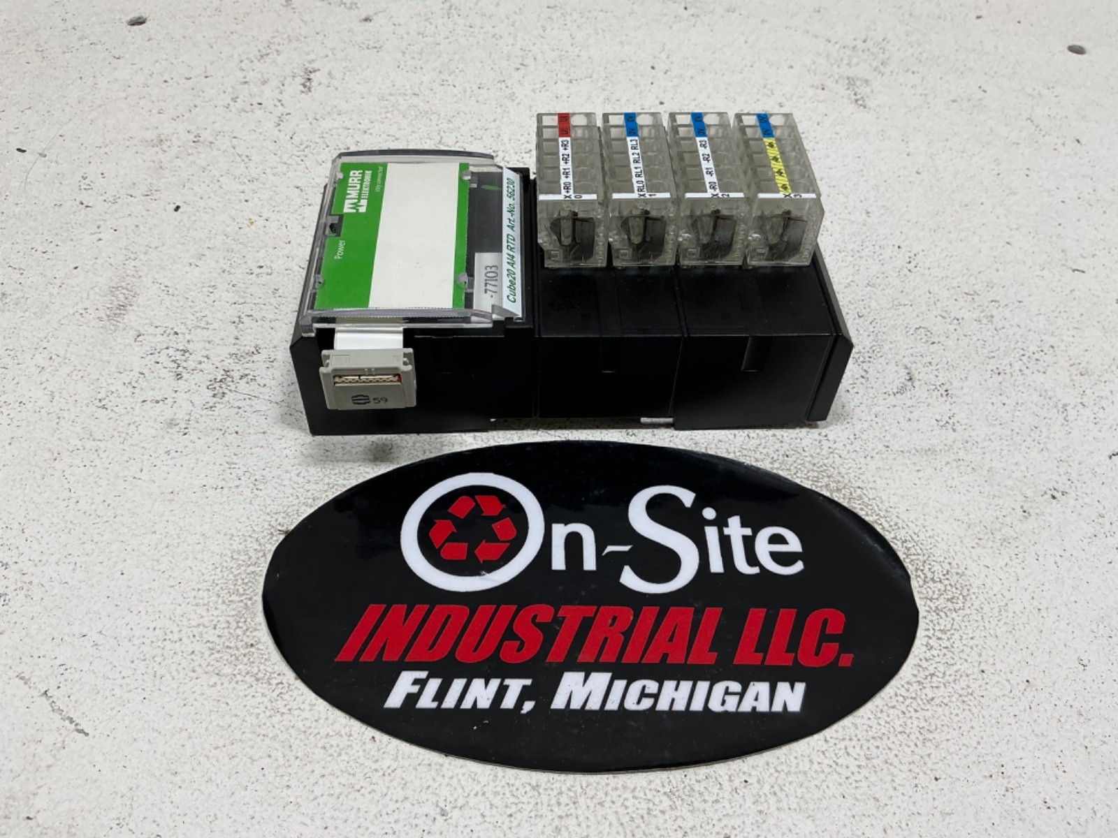 MURR ELEKTRONIK 56230 CUBE20 AI4 RTD ANALOG INPUT MODULE