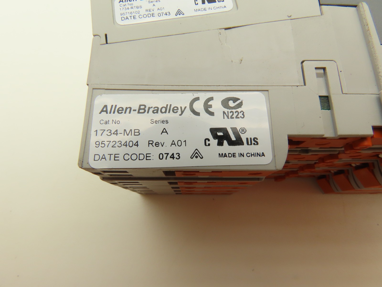 Allen Bradley 1734-OB8E Point I/O 8Pt Digital Output Module 24VDC Ser C Lot of 5