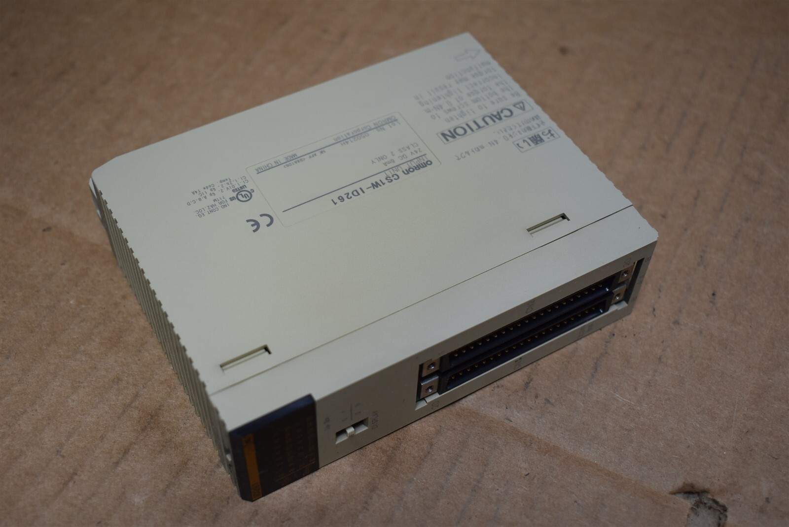 Omron 24V Class 2 Input Unit Part No. CS1W-ID261